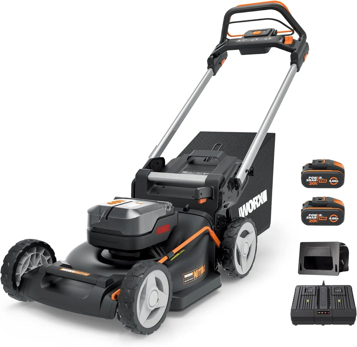 Rasenmäher WG749E 40 V 46cm für Haushalt und Alltag