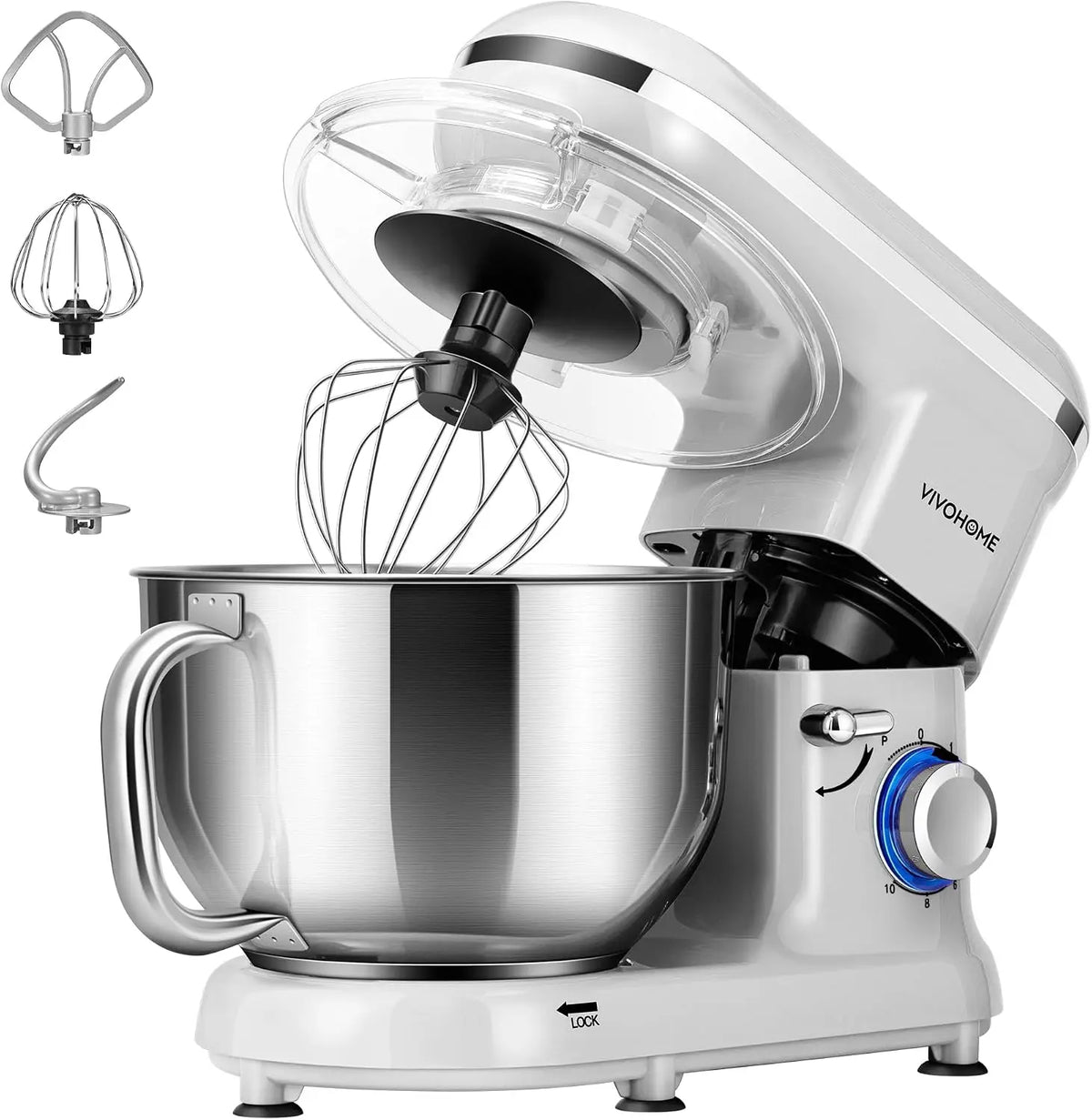 Küchenmaschine 1500W für Haushalt und Alltag