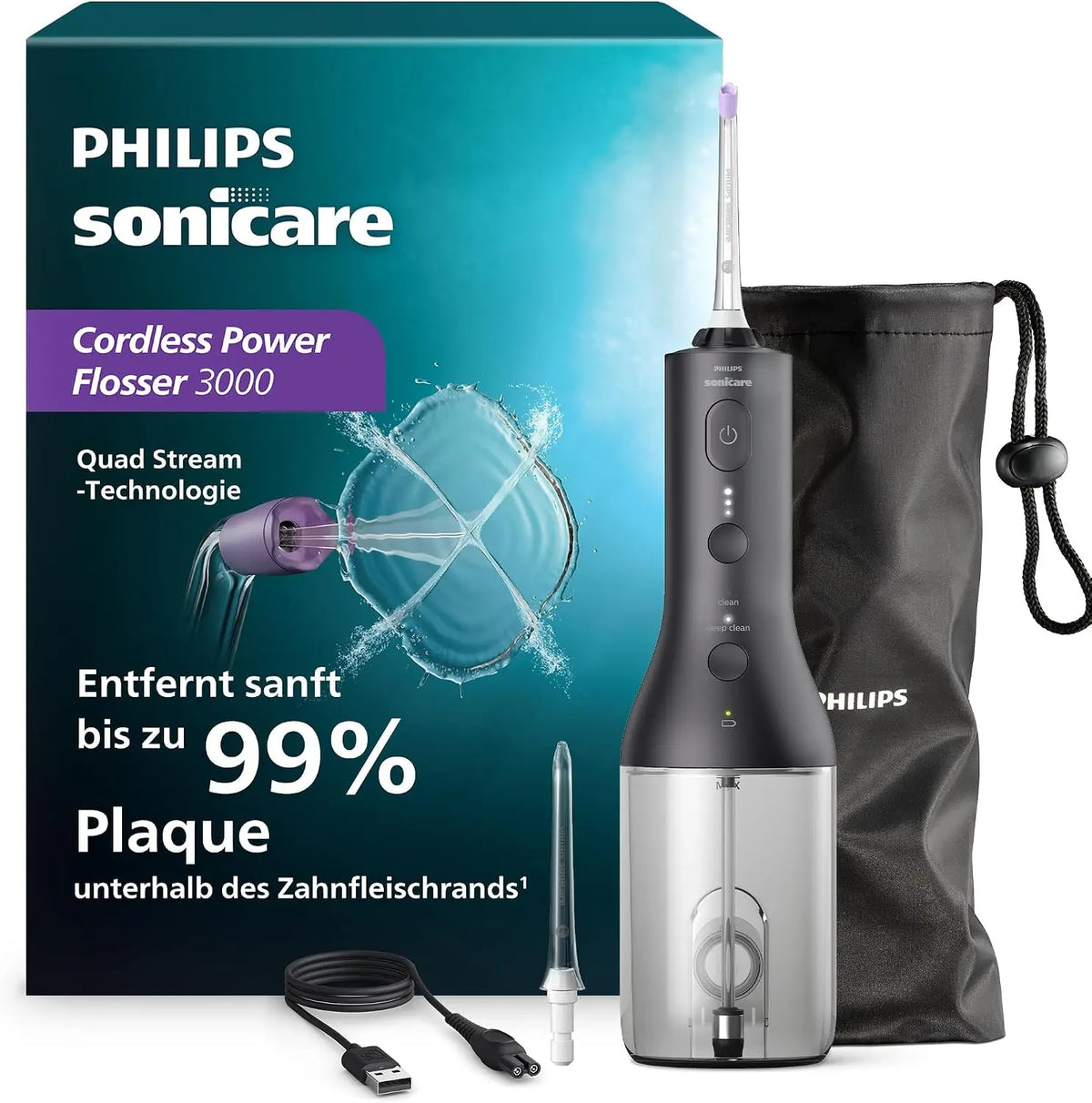 Philips Badzubehör HX3826 Schwarz