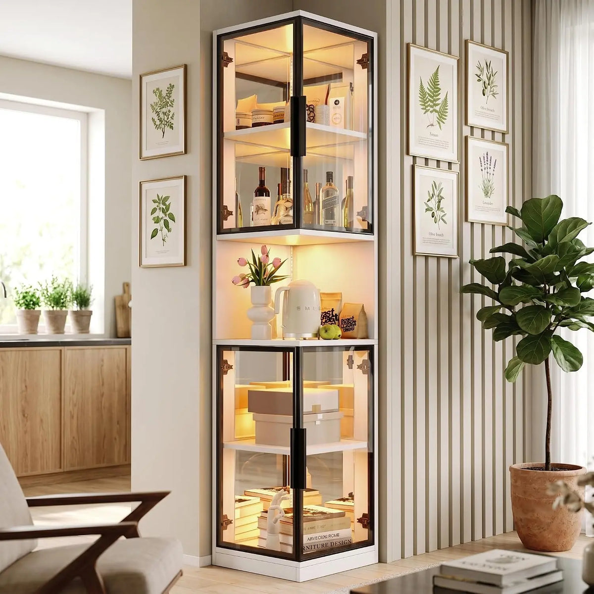 Möbel 205cm Weiß für Haushalt und Alltag