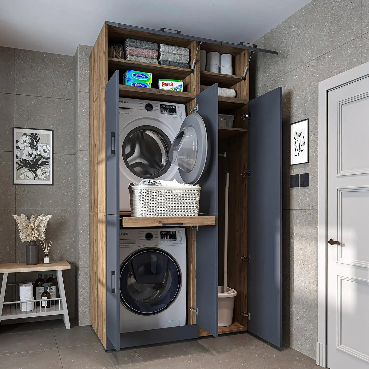 Waschmaschine 115 cm für Haushalt und Alltag