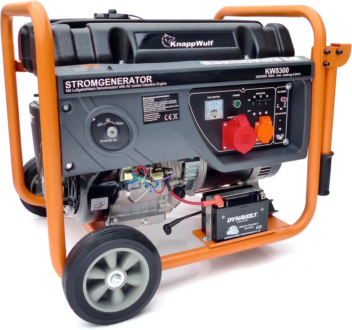 Inverter-Stromerzeuger KW8300 400 V 7,7 kW