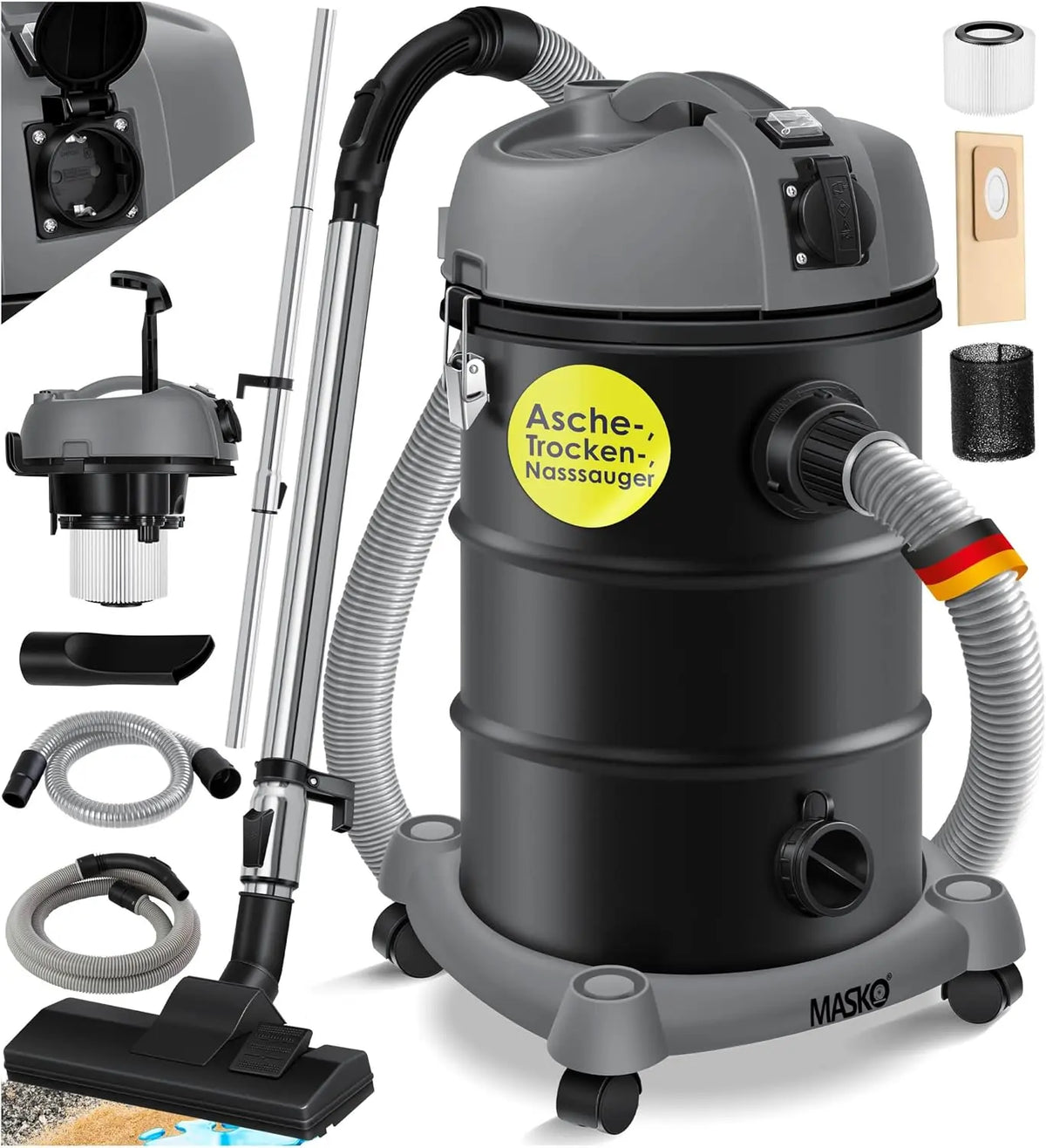 Staubsauger 2300W 6IN1 für Haushalt und Alltag
