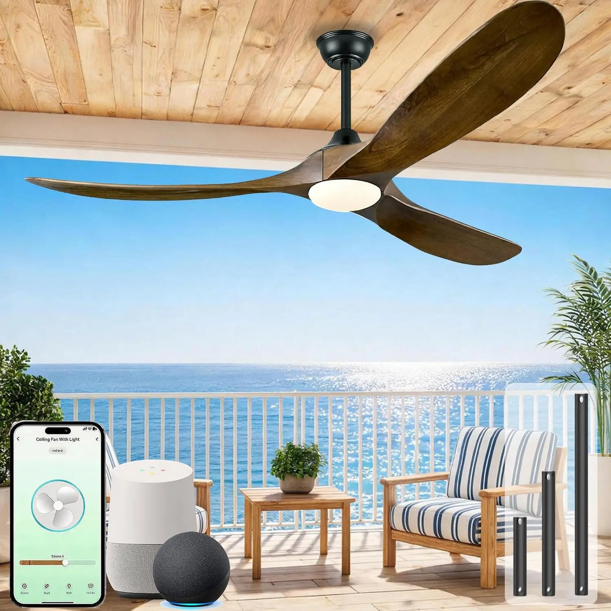 Ventilator 152cm mit Fernbedienung