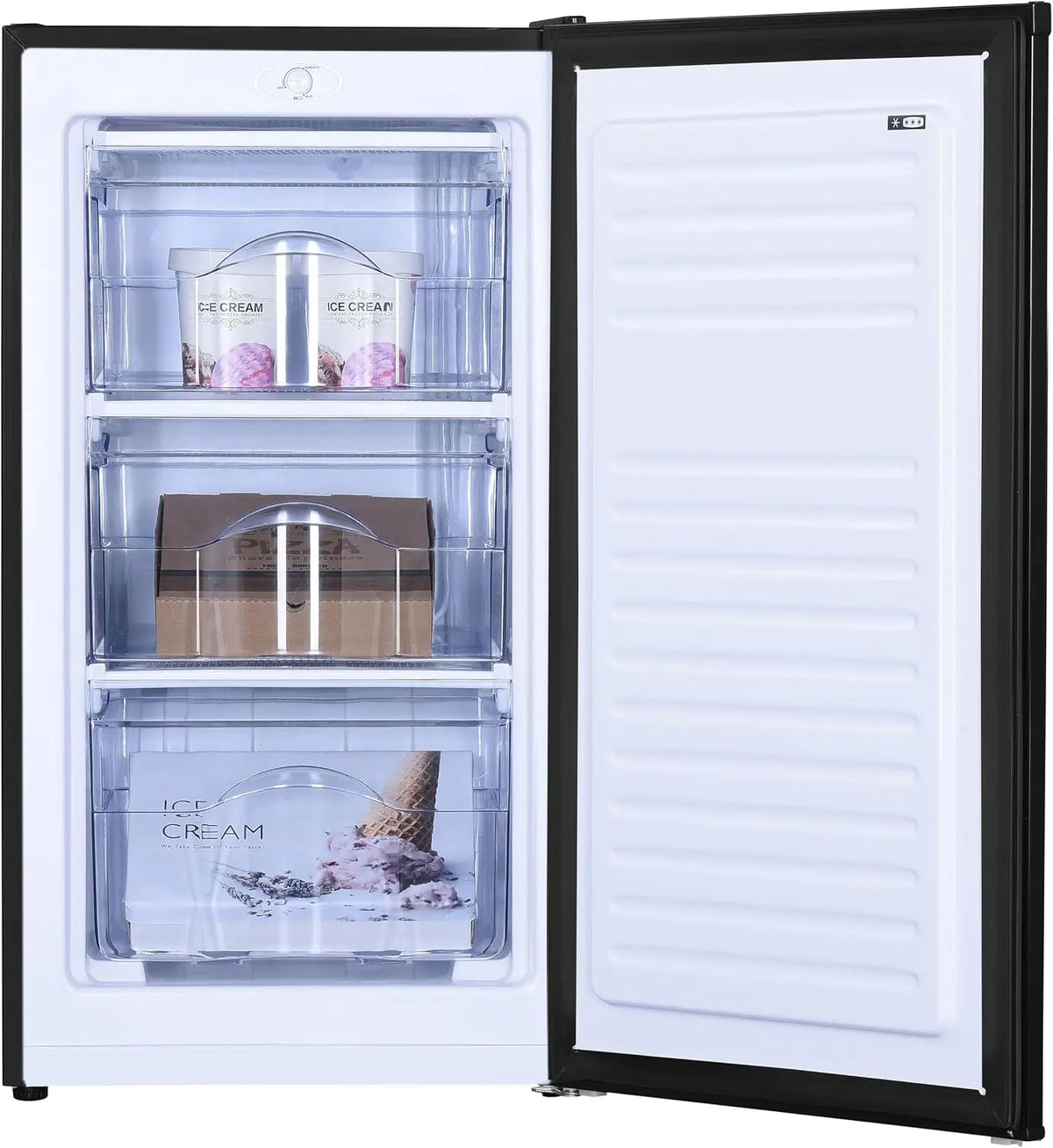 Gefrierschrank PR150DV 64 l Schwarz