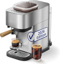 Philips Kaffeemaschine mit Edelstahl Silber