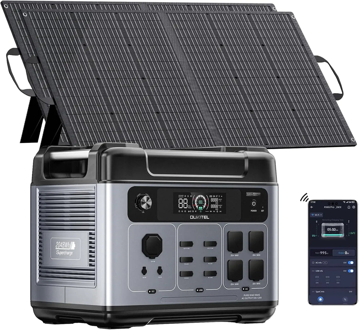 Inverter-Stromerzeuger 3200W für Haushalt und Alltag