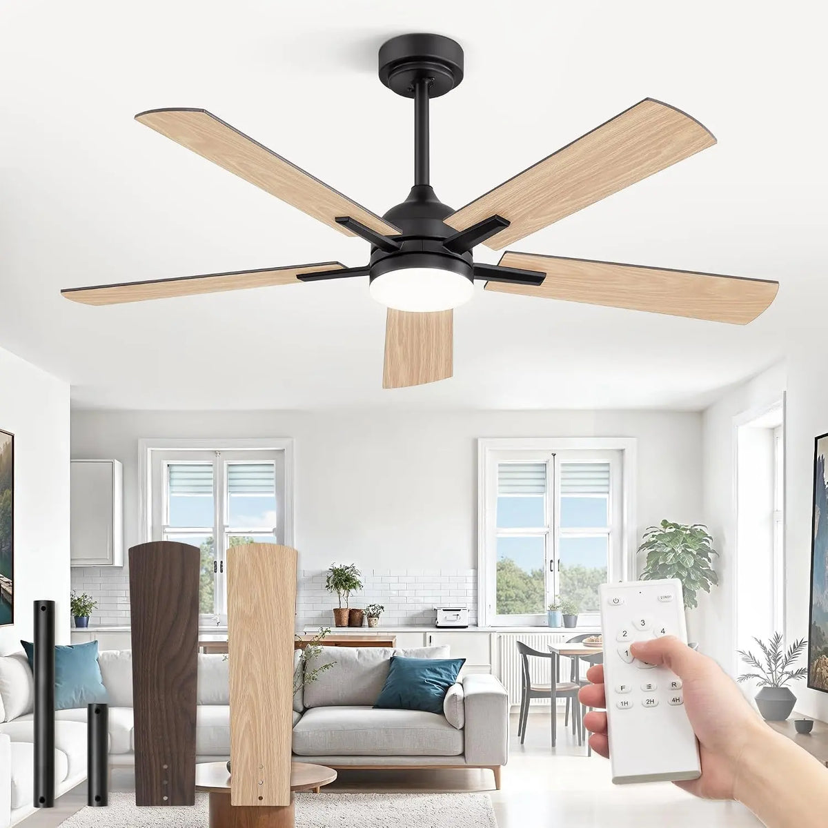 Ventilator 132 cm für Haushalt und Alltag