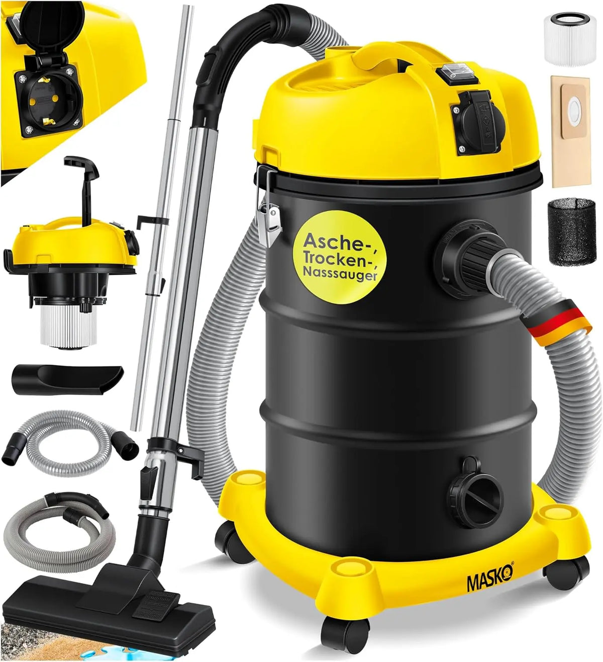 Staubsauger 2300W 6IN1 für Haushalt und Alltag