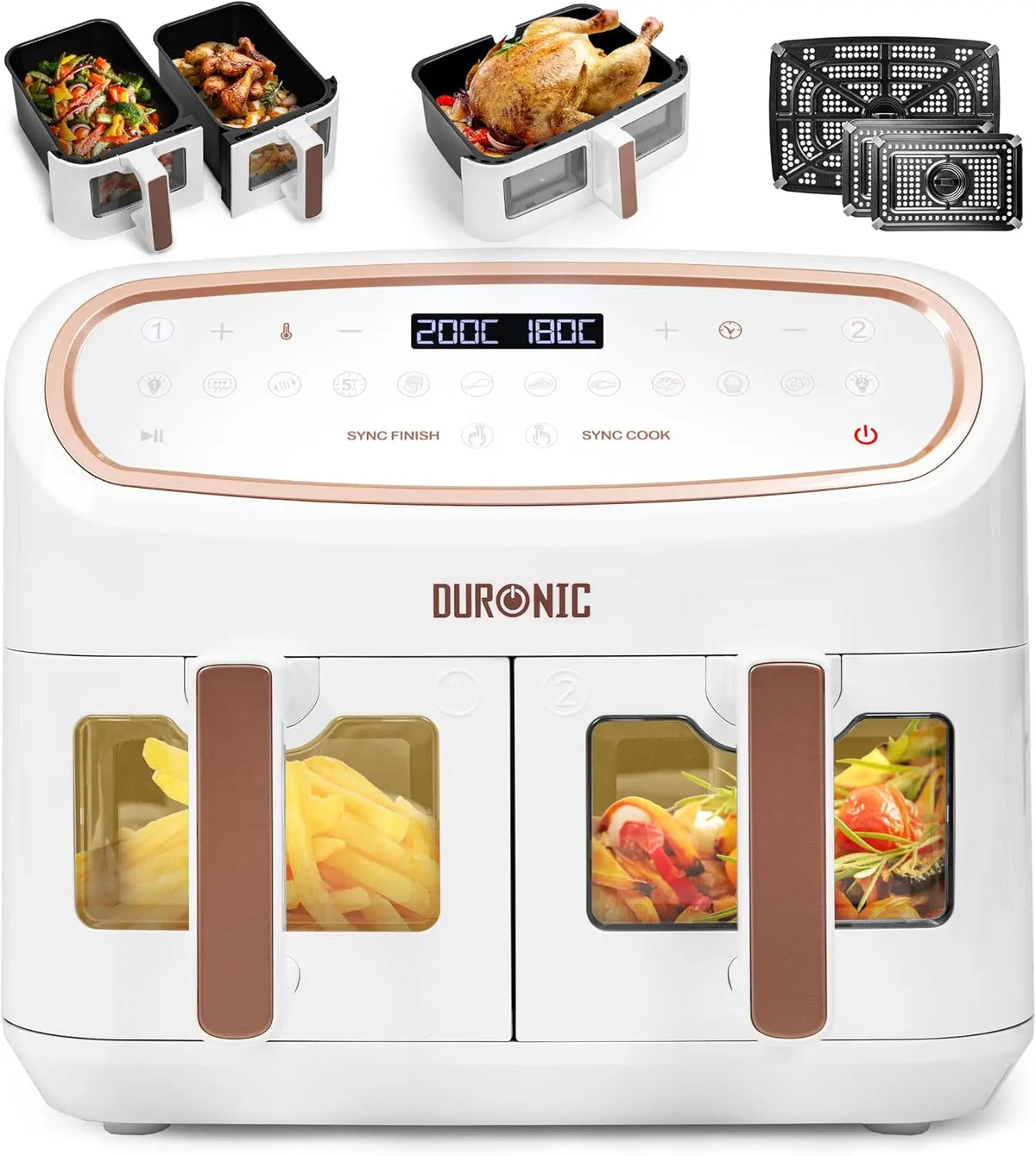 Heißluftfritteuse AF34 für Haushalt und Alltag