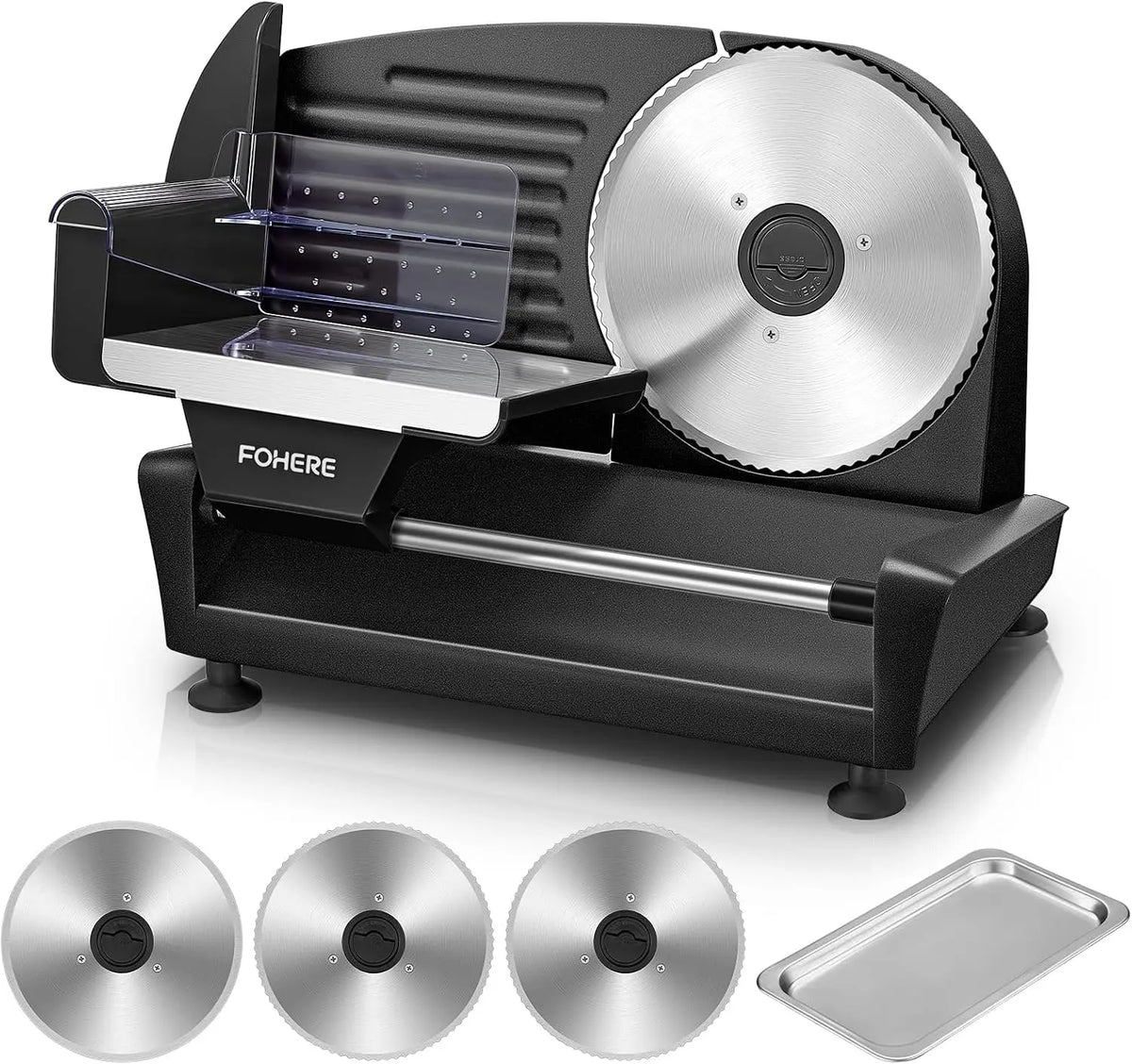 Küchenmaschine 15mm mit Edelstahl Schwarz