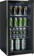 Kühlschrank GPC2088 88 L mit Edelstahl Silber