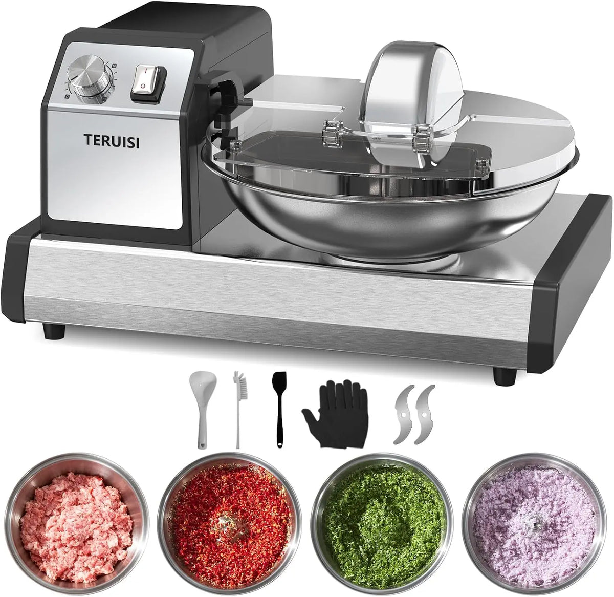Küchenmaschine 250W 5,7L mit Edelstahl