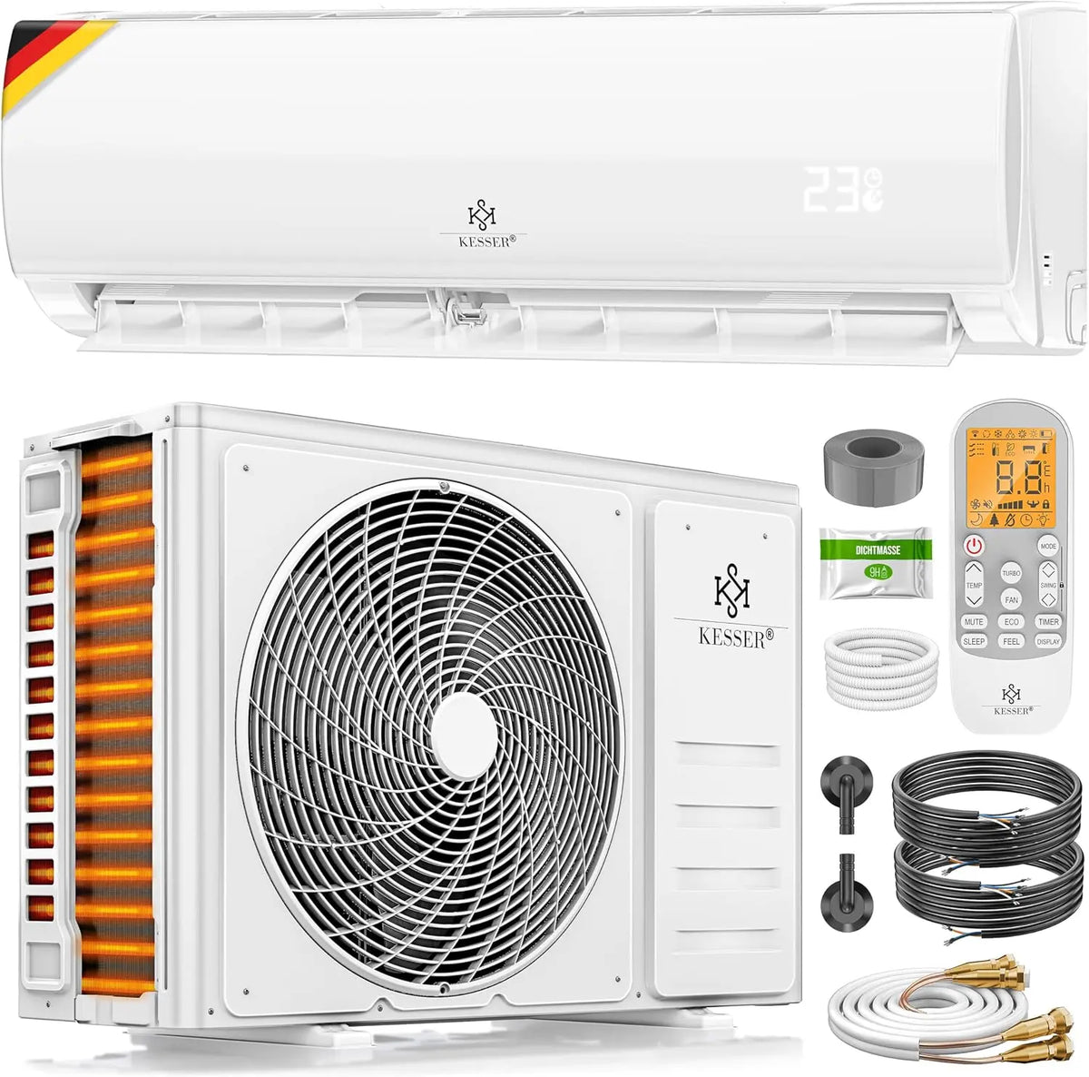 Klimaanlage R32 5,3 kW für Haushalt und Alltag