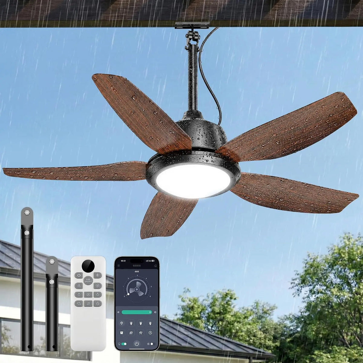 Ventilator IP65 106cm für Haushalt und Alltag