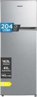 COMFEE Kühlschrank 204L 39dB 143 cm